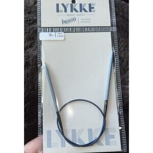 Lykke ::Indigo Circular Needles:: 4 US 16 in